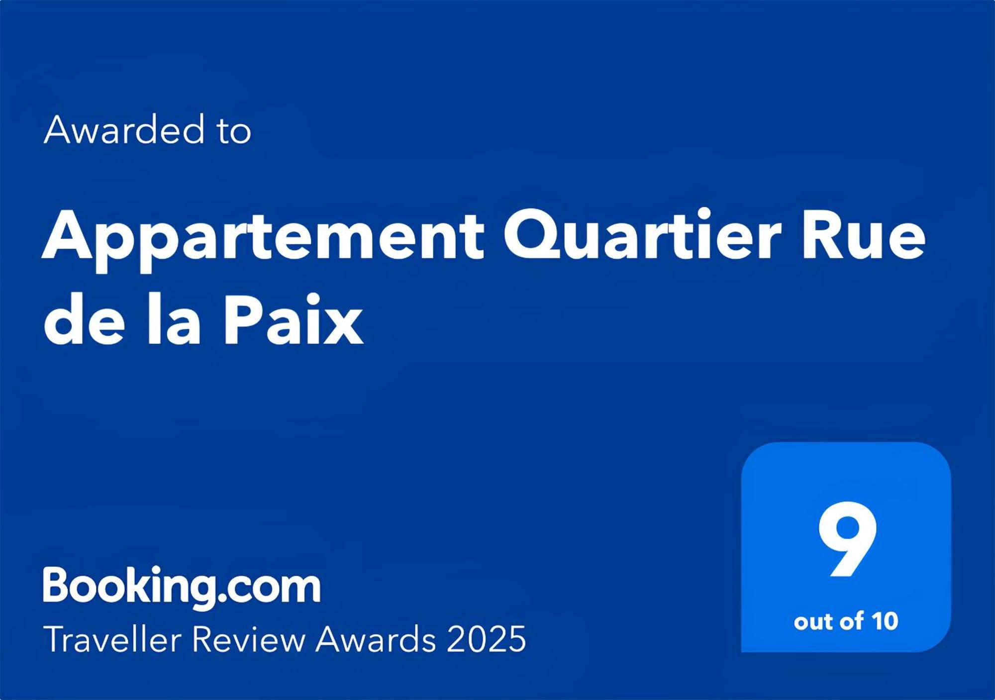 Appartement Quartier Rue De La Paix Free Netflix Paris Ngoại thất bức ảnh